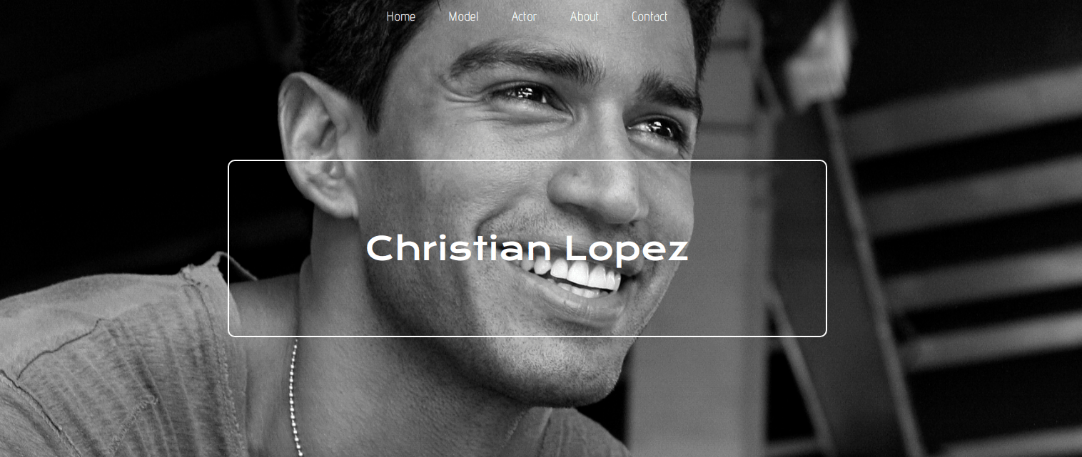 Christian Lopez Website